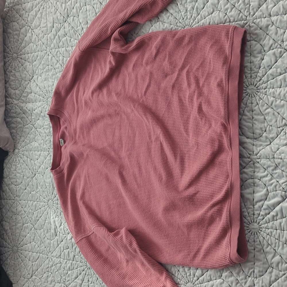 Aerie corded crewneck